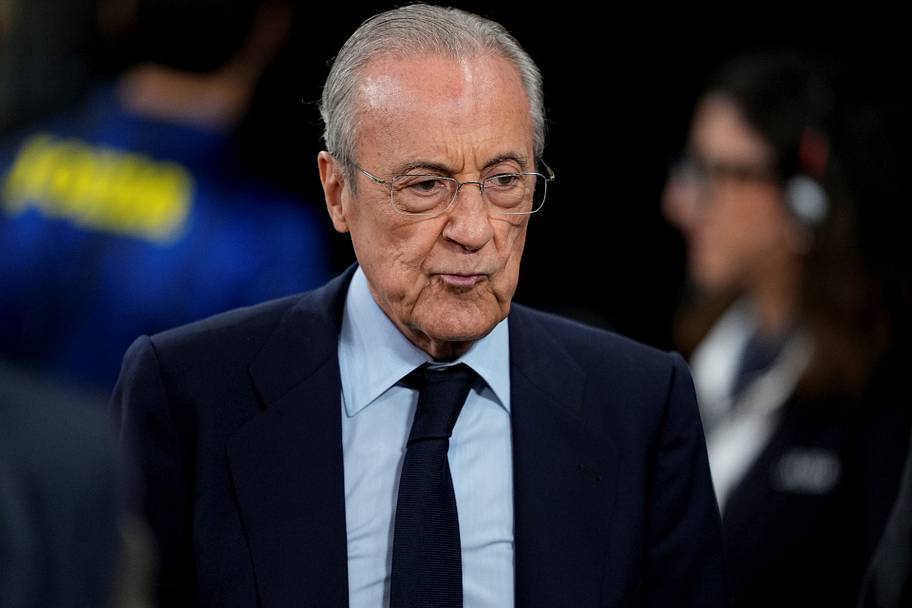 Florentino Pérez is the figurehead of the European Super League. | Oscar J. Barroso/Europa Press/Getty Images
