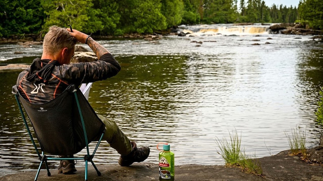 A message from his daughters changes how Joe thinks about his canoe trip