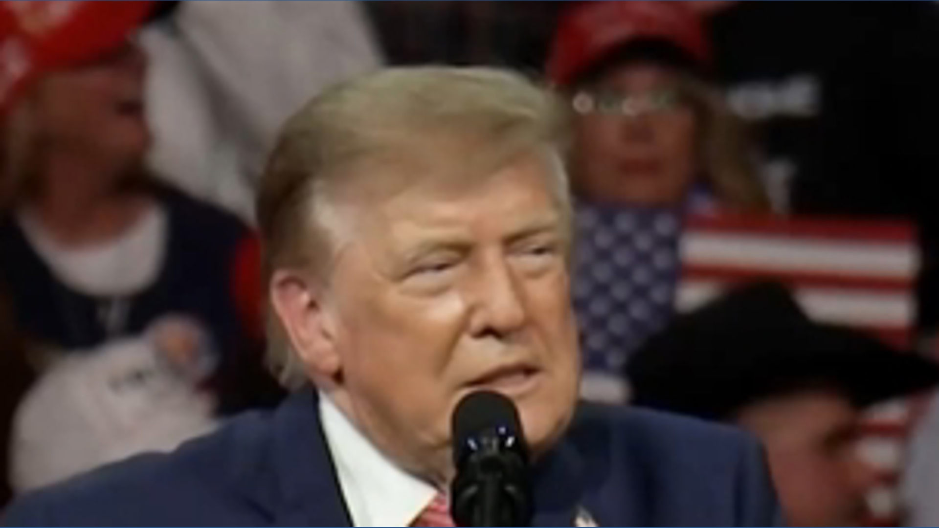 Trump warns France unrest could happen in US if Democrats win