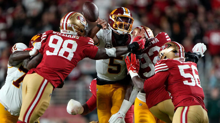 Young 49ers defenders once again prove worthy of spotlight on MNF vs ...