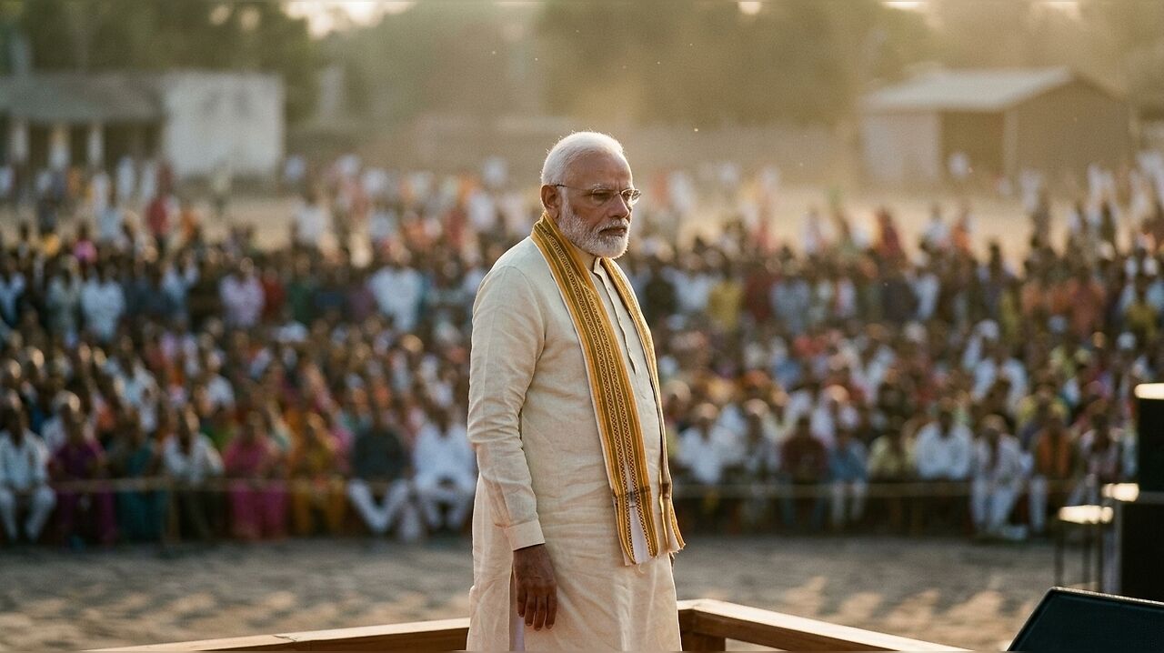 PM Modi calls for national unity and self-reliance at Vijayadashami ...