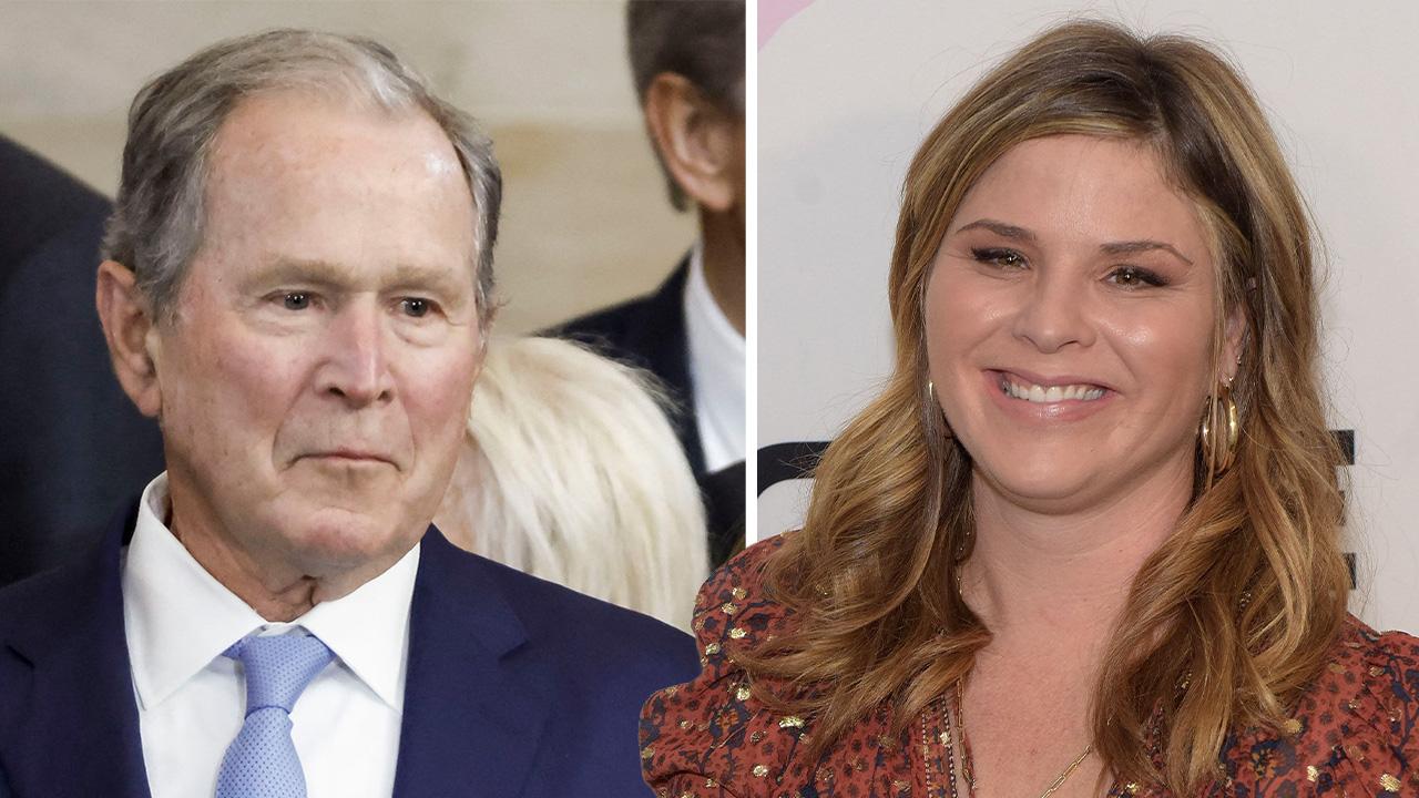 Jenna Bush Hager says a dream about joining dad George W Bush's ...