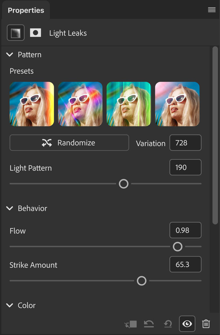 A new film-inspired light leak filter is coming to Photoshop later this ...