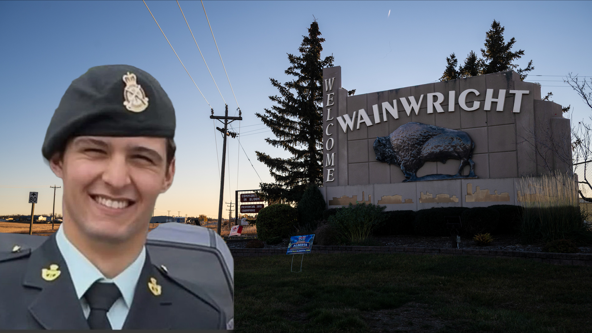 CFB Wainwright: Hometown of soldier killed in incident reacts to loss