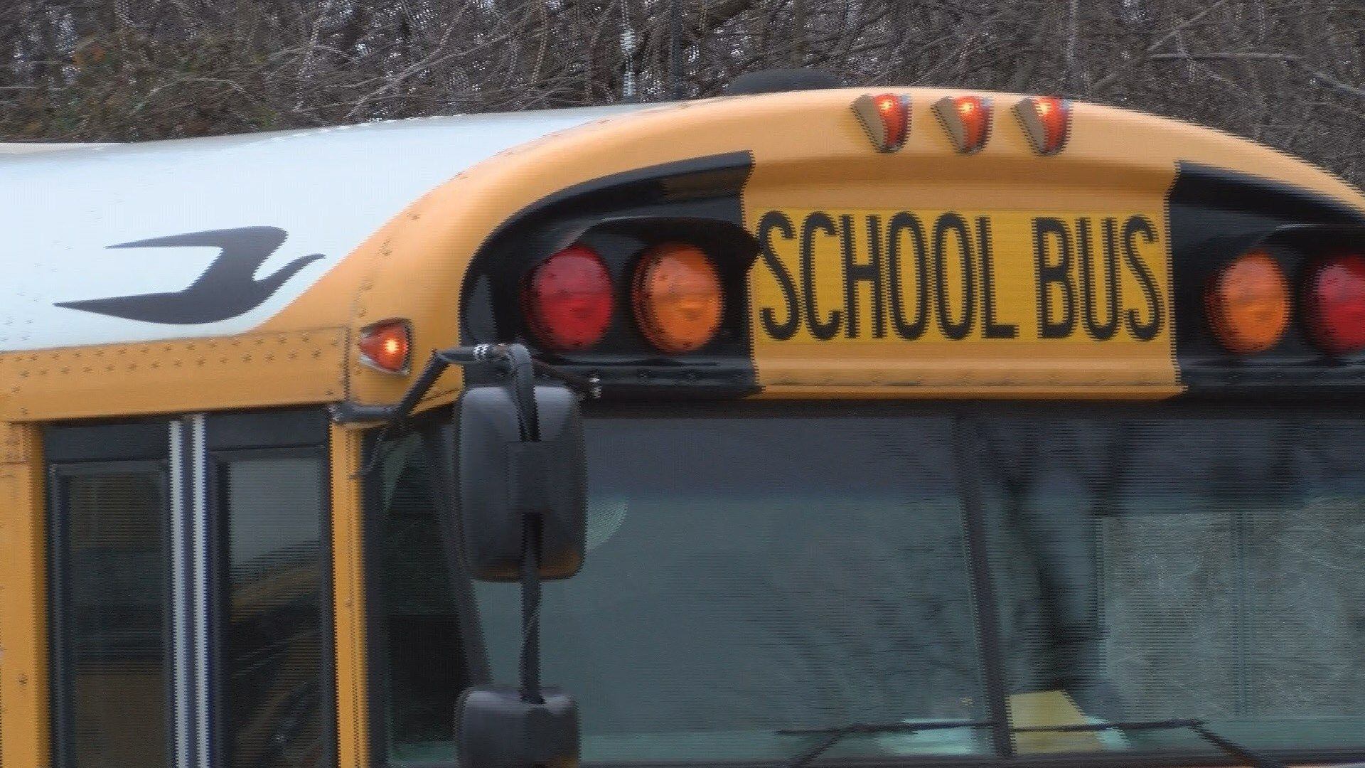 9 students taken to hospital after school bus collision in Jackson