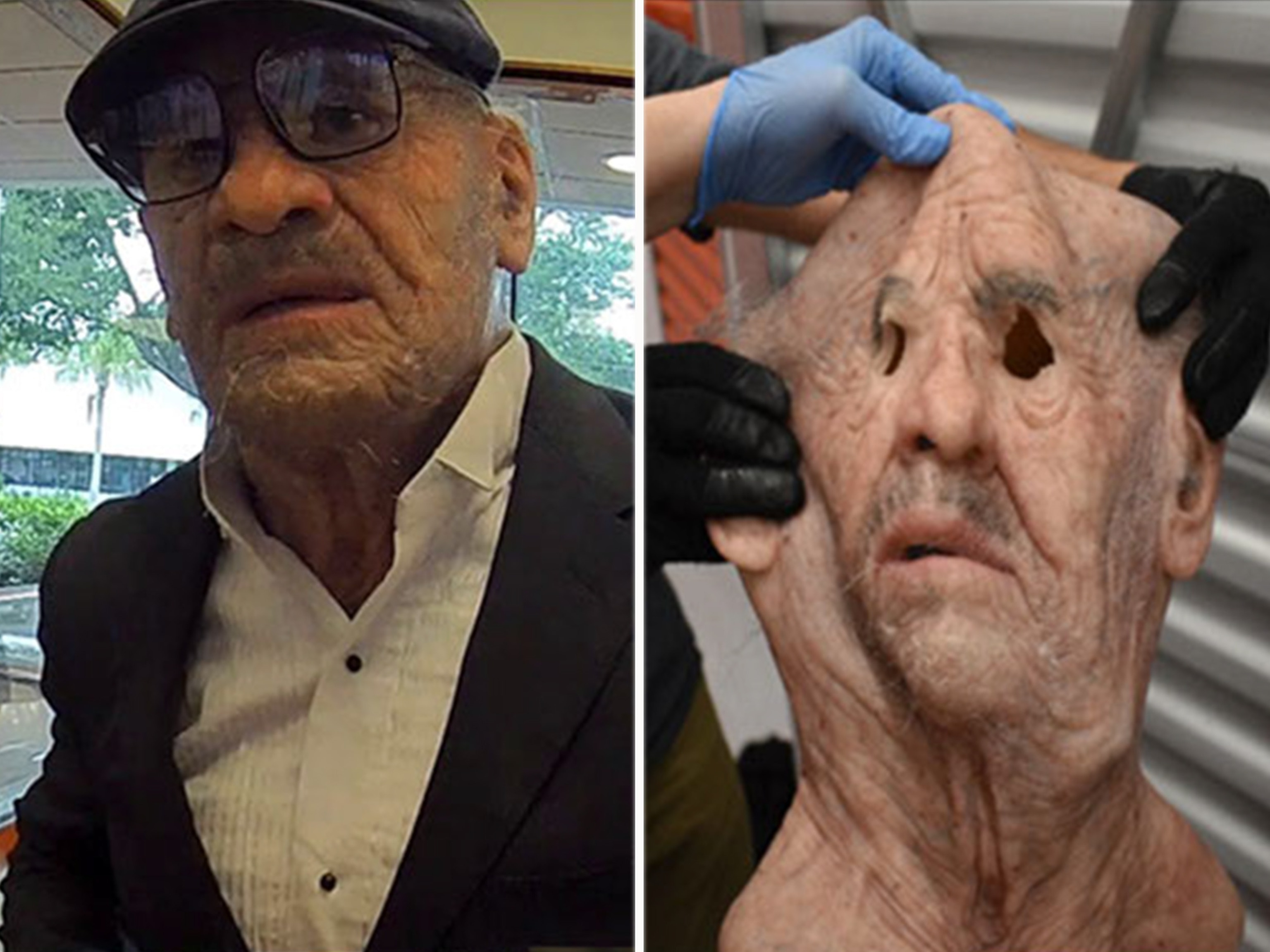 Man allegedly wearing 'old man' mask charged following bank robberies