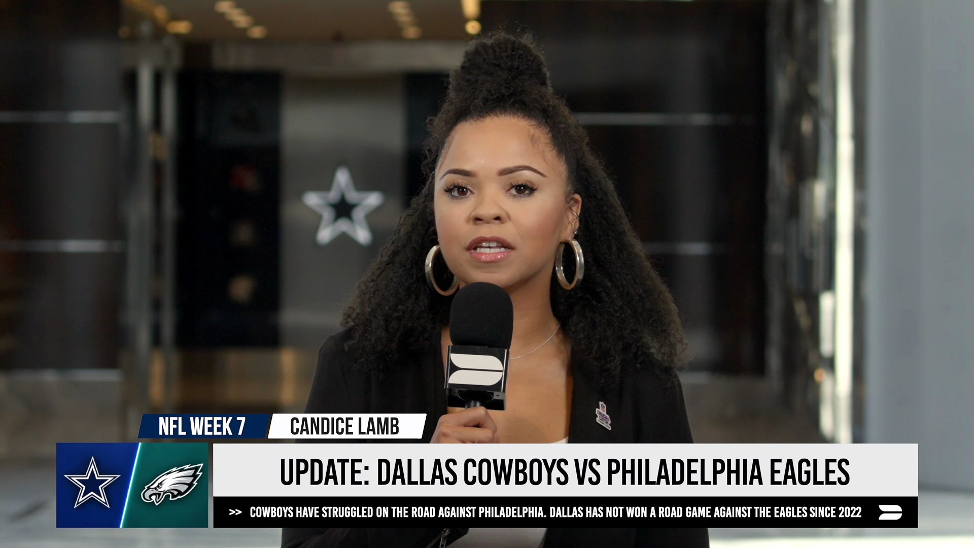 NFL update: Dallas Cowboys vs Philadelphia Eagles