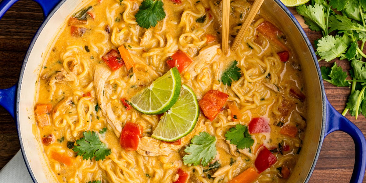 This Creamy Chicken Soup Turns Instant Ramen Into A Meal You'll Want To ...