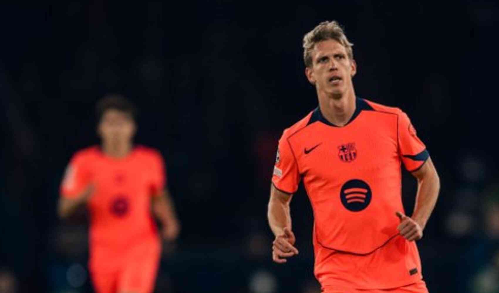 Dani Olmo cae en París y compromete su presencia ante el Real Madrid