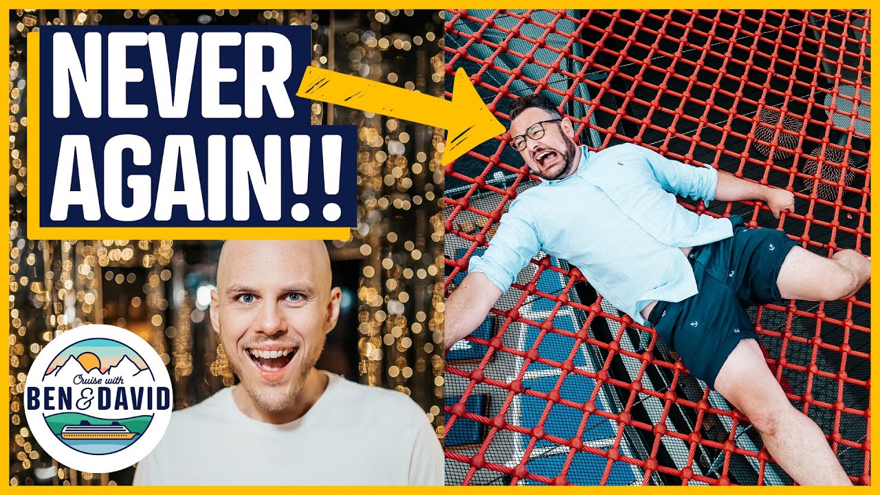 The scariest thing I've ever done on a cruise ship!