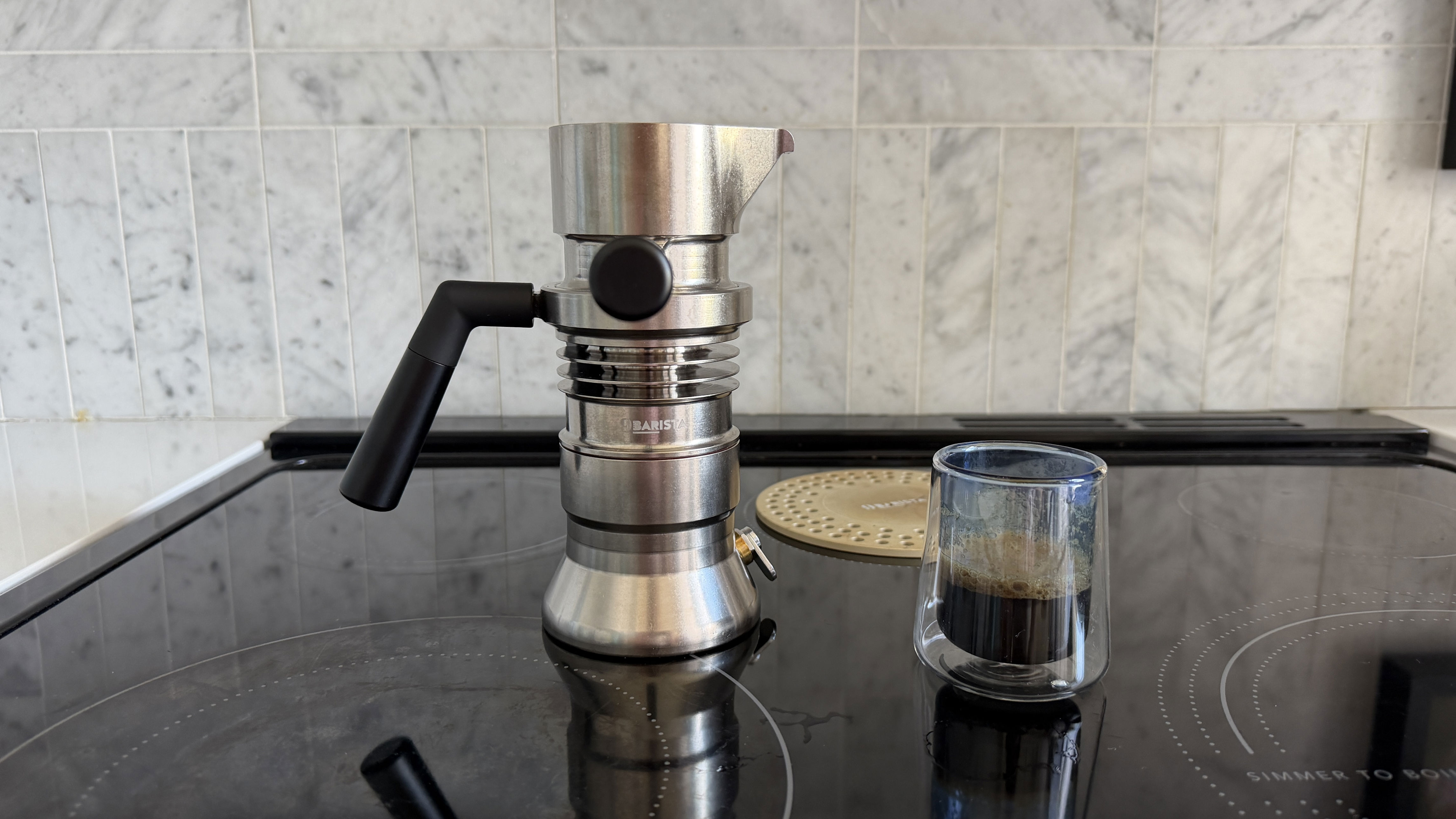 This stunning espresso machine is the size of a moka pot and inspired ...