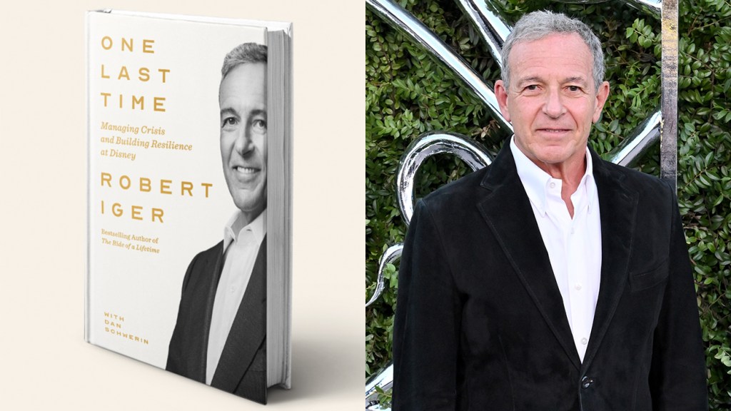 New Bob Iger Book Called One Last Time About Second Disney CEO Stint