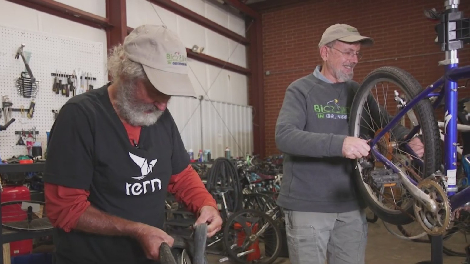 Greensboro volunteers help community by bringing discarded bikes back ...