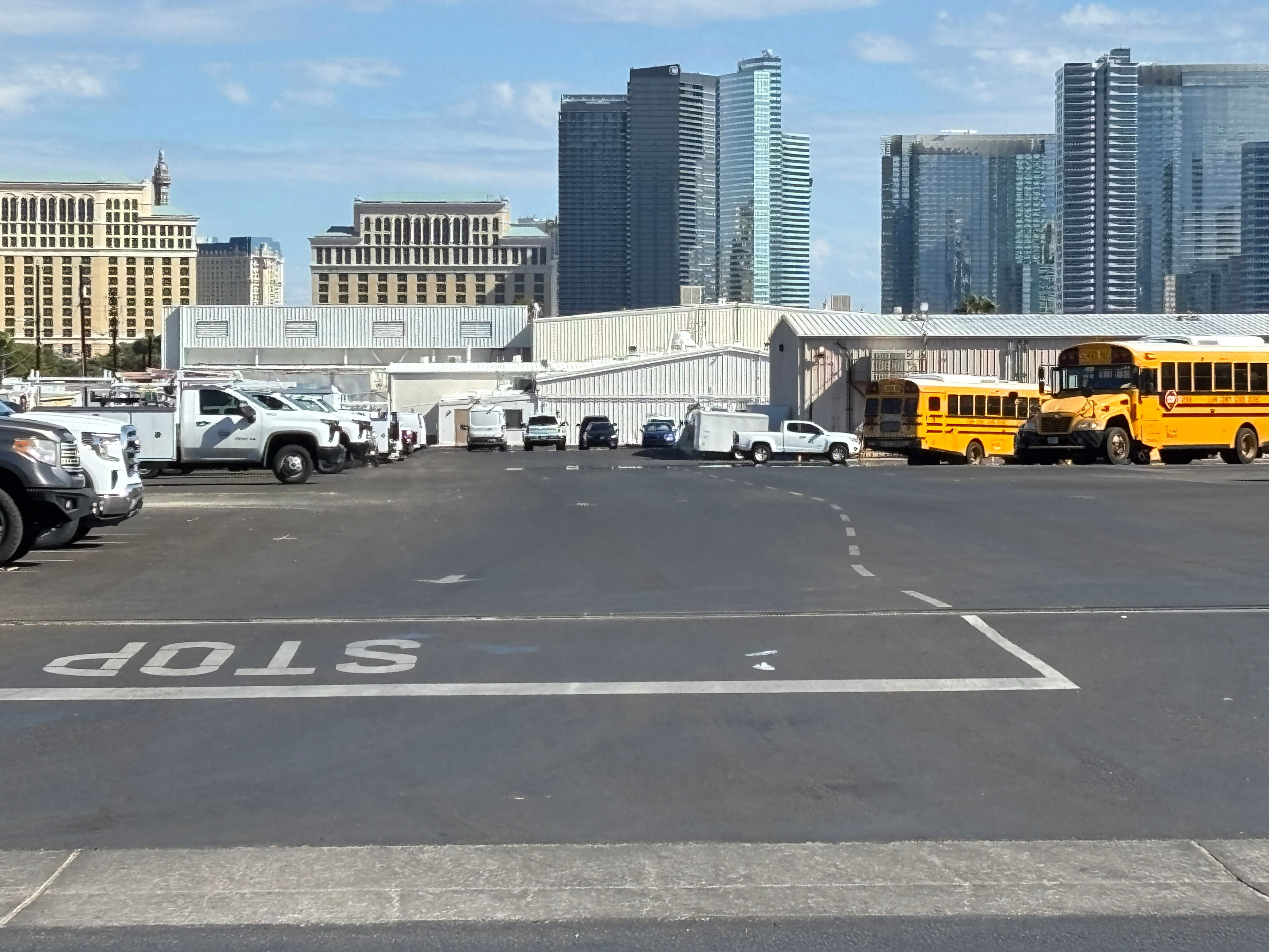 Crews working to restore power to CCSD bus yard