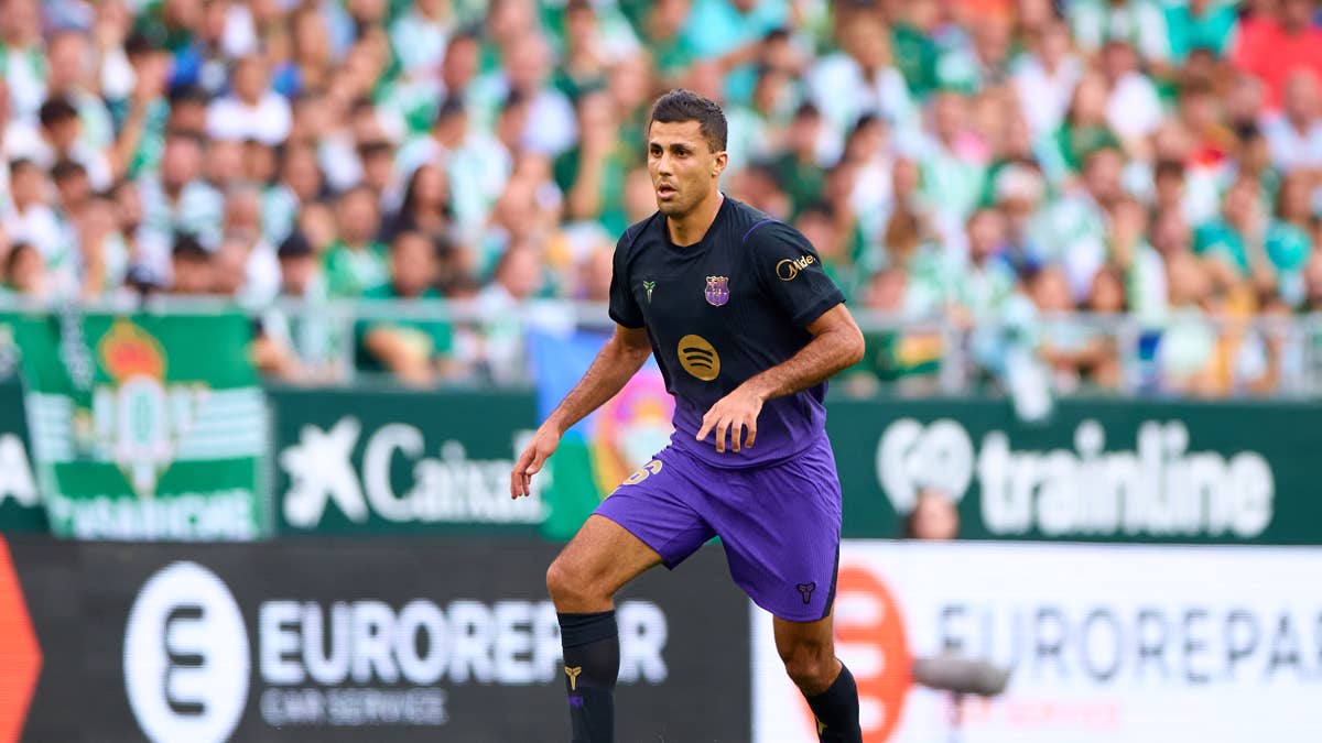 Why is Rodri not playing today for Barcelona vs. PSG in the UEFA ...