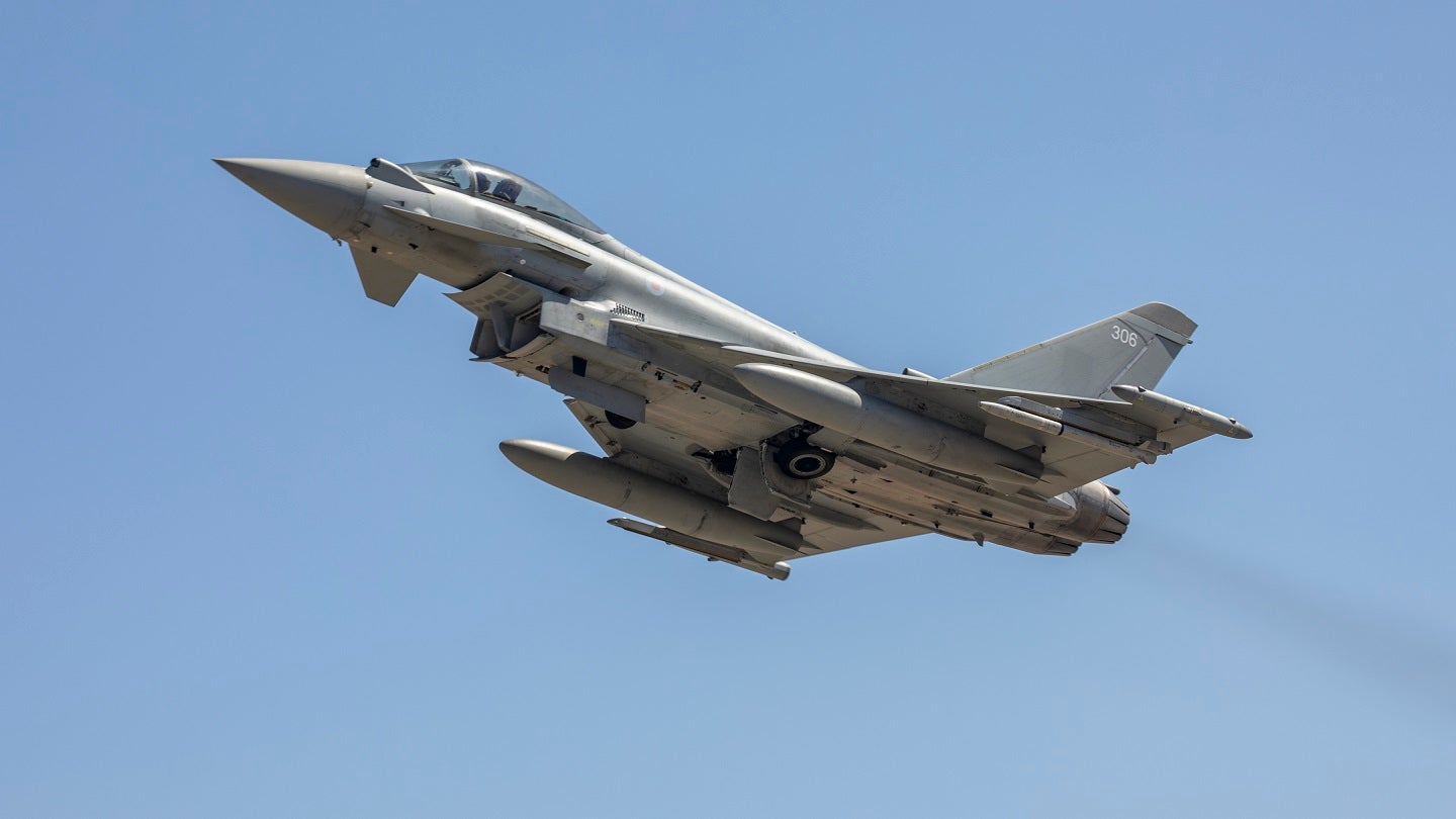 UK typhoons deployed to patrol the skies above Saudi cities