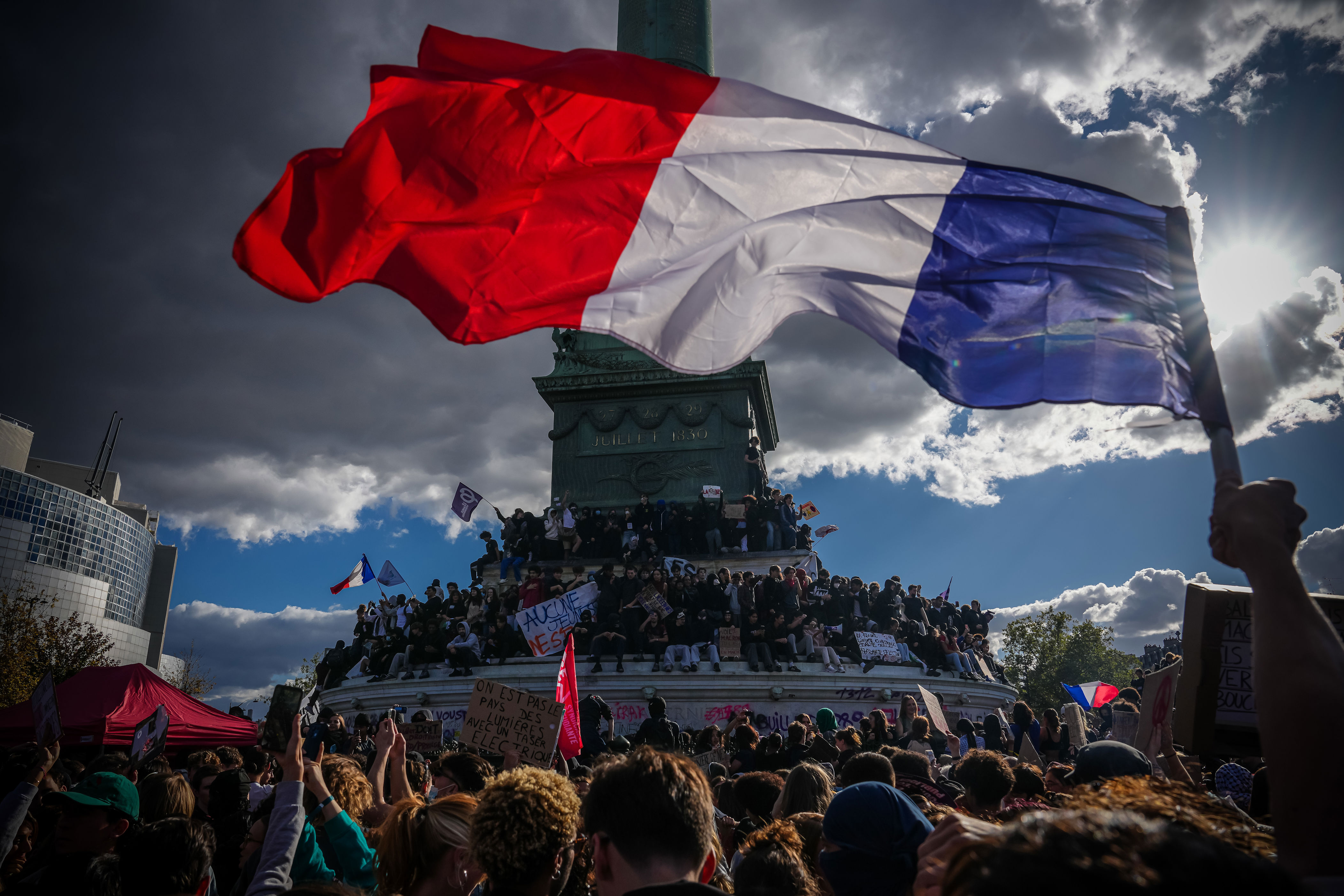 Riots leave France divided as Macron enters his final run