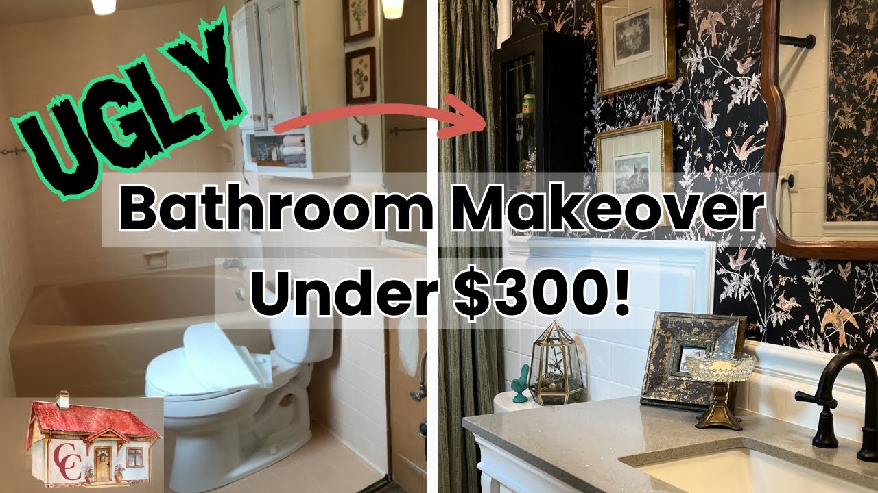 Transforming a bathroom on a budget with vintage style