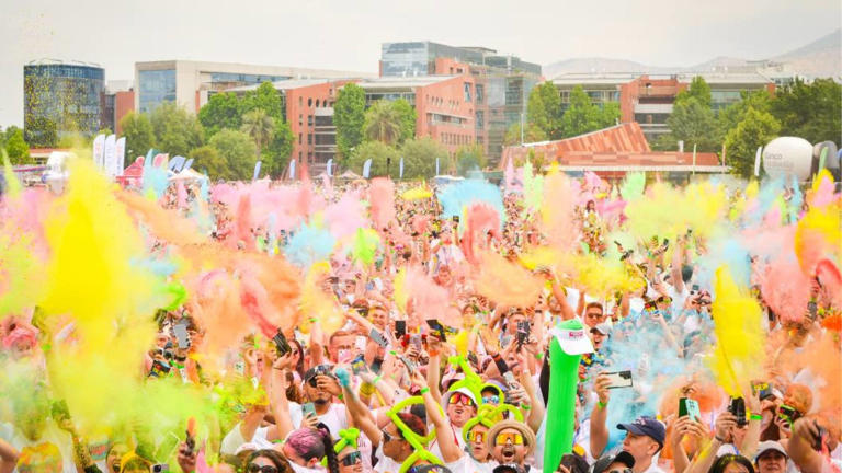 Santiago vivirá una fiesta de colores junto a The Color Run y sus 5K ...