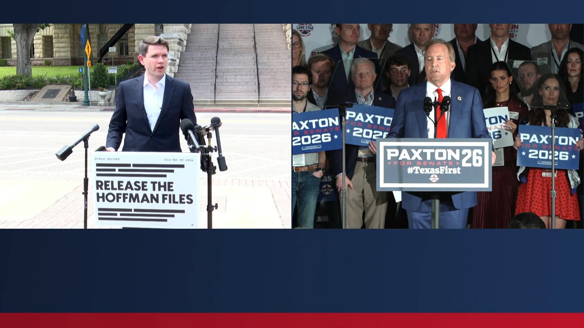 Talarico rallies in Tyler as Paxton tours Texas amid tightening Senate race