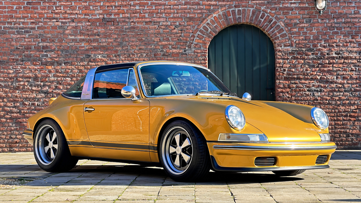 This classic Porsche drives like a modern sports car