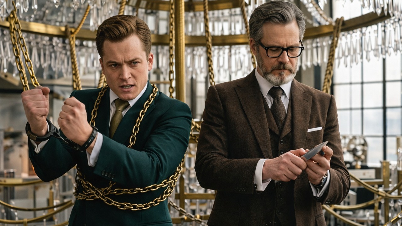 Kingsman 4: The blue blood (2026) Taron Egerton & Colin Firth