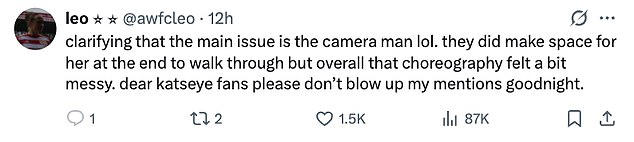 Girl group blasted for 'completely blocking' model in VS show