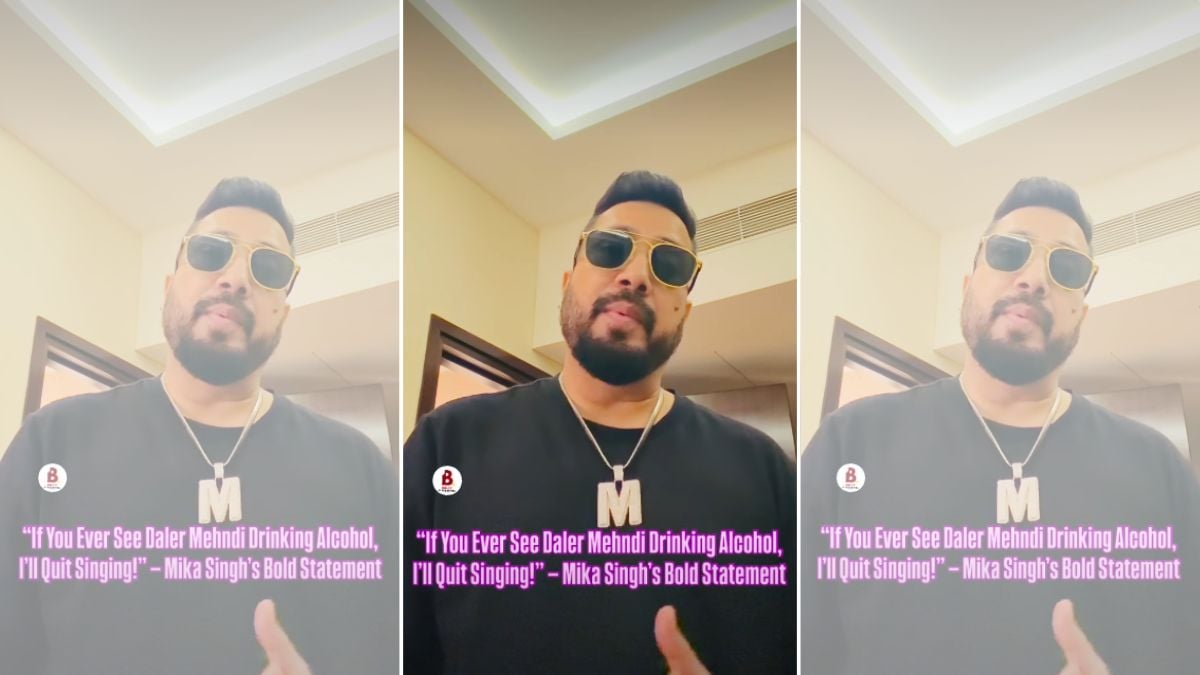 Mika Singh defends Daler Mehndi. 'If you see him drinking, I'll quit ...