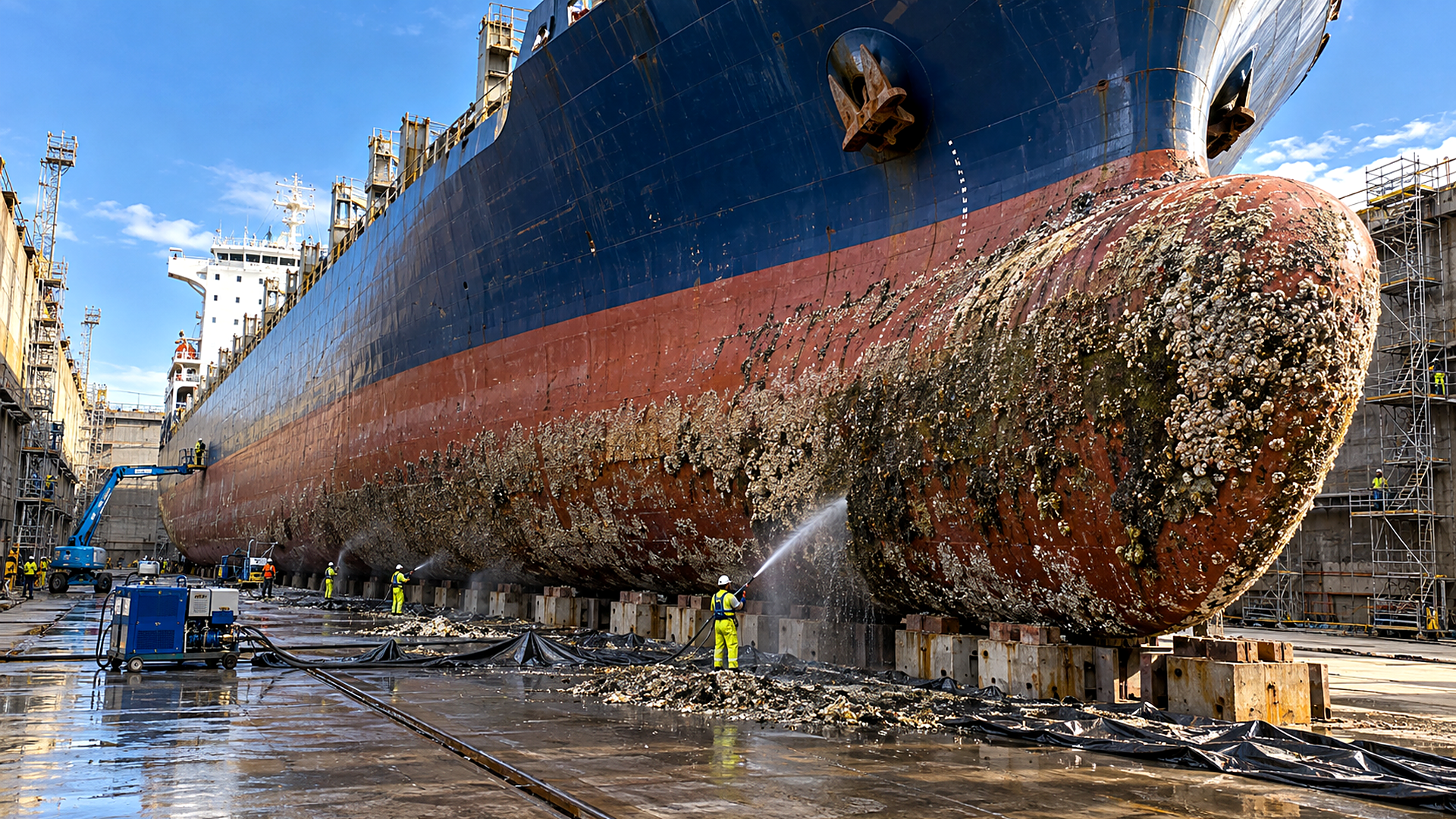 How the P force works in dry docking and why the same physics helped ...