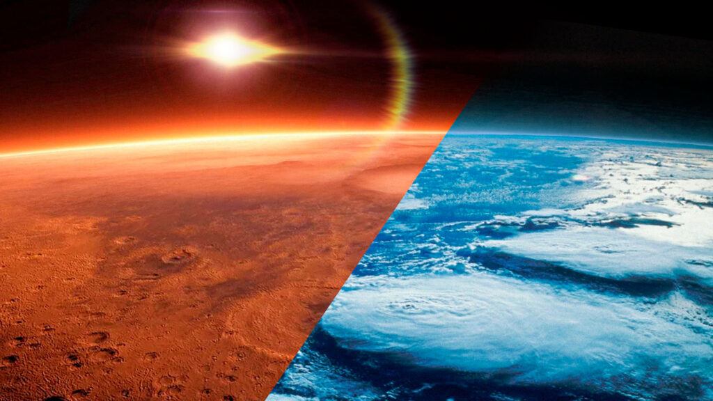 What if Mars was half land and half water?
