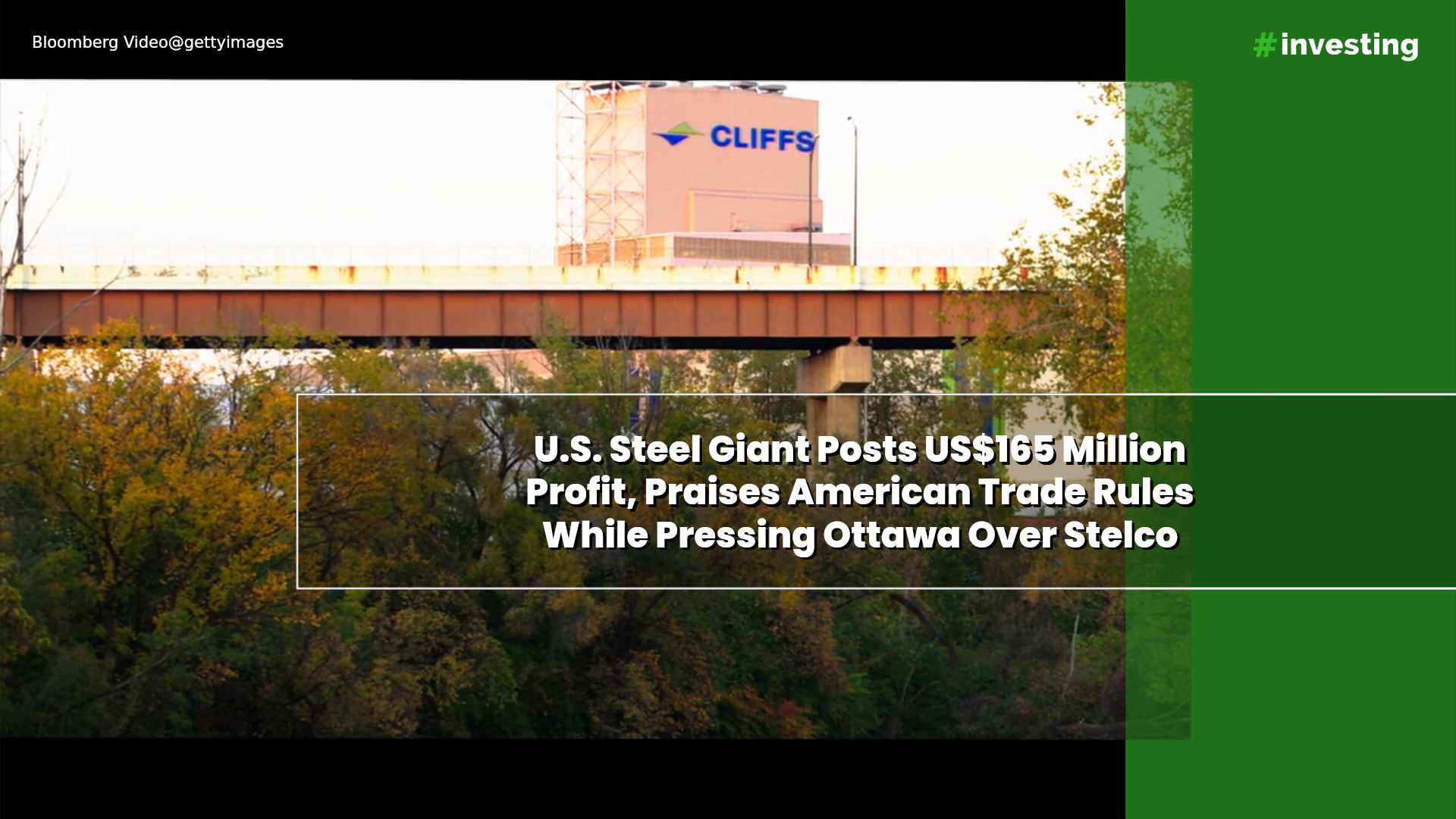 US steel giant posts US$165 million profit, praises American trade ...