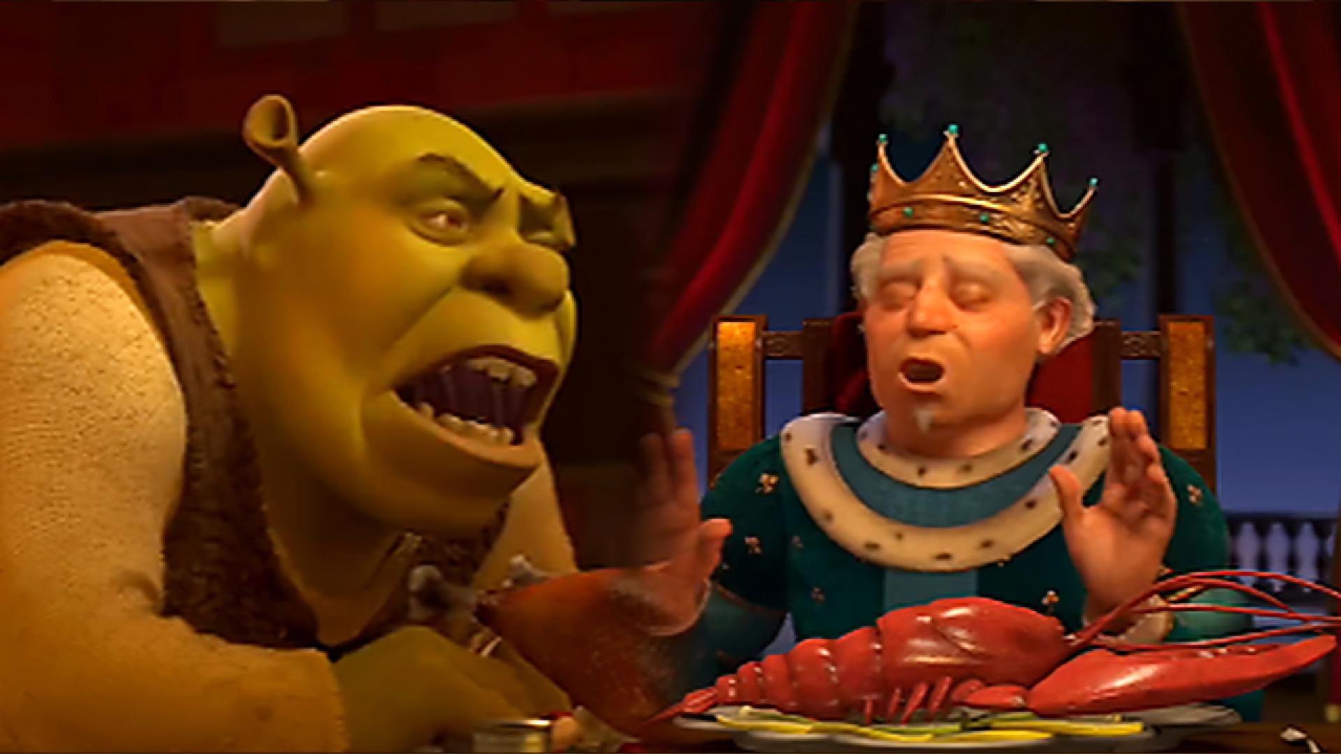 A kingdom expects a princess and gets ogres in Shrek 2 (2004)