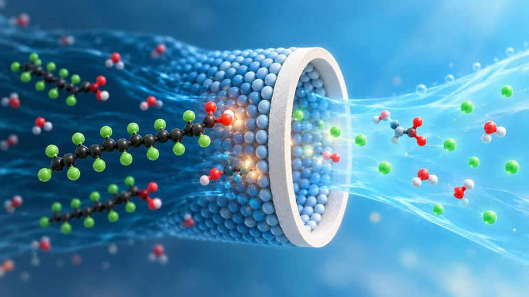 Scientists built a membrane that breaks down 'forever chemicals ...