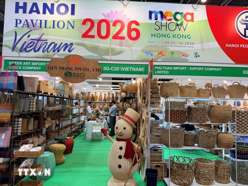 Sản phẩm thủ công mỹ nghệ Việt Nam gây ấn tượng tại MEGA SHOW Hong Kong 2026
