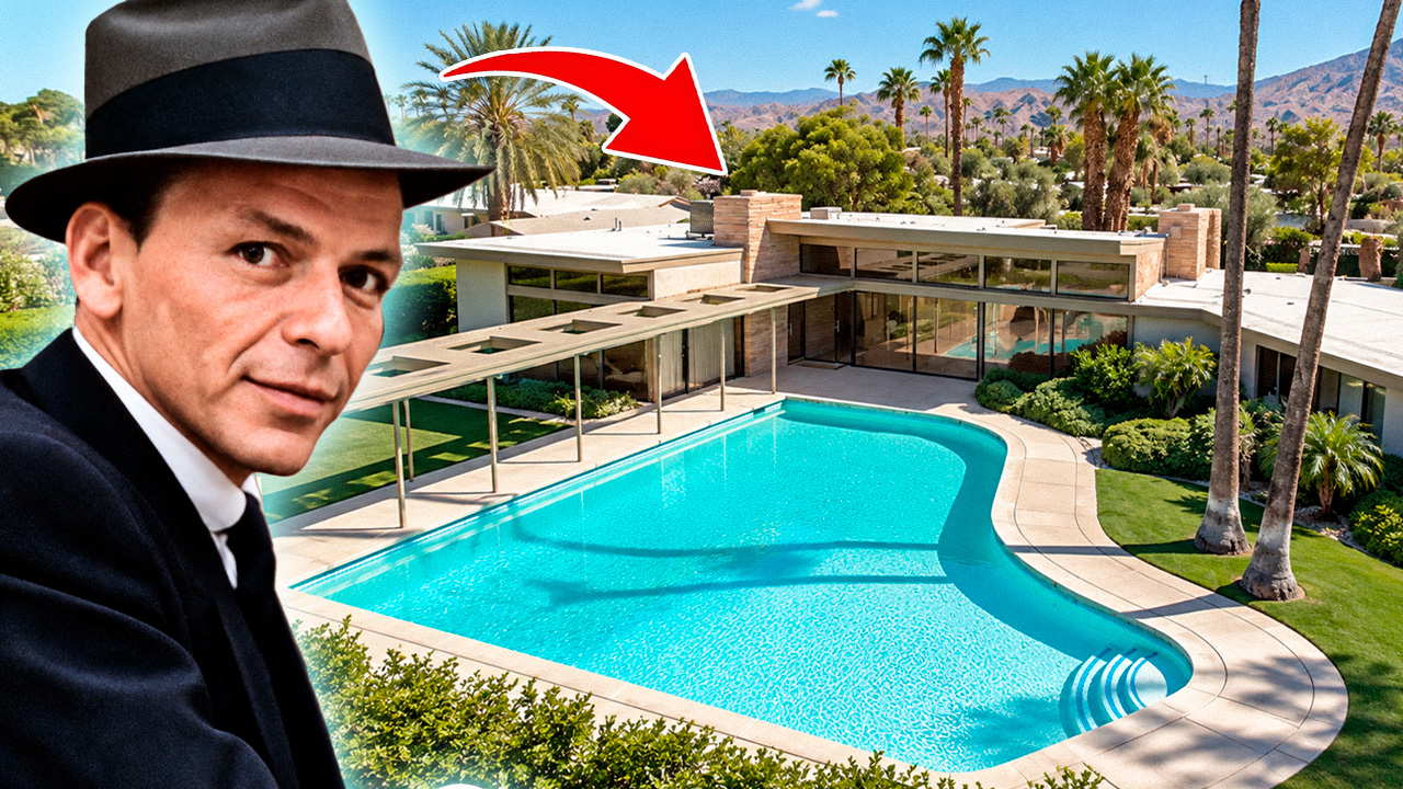 Frank Sinatra’s Palm Springs home is a masterclass in Rat Pack glamour