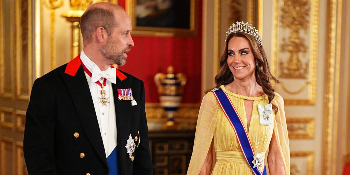 The best photos from the UK state banquet for Oman