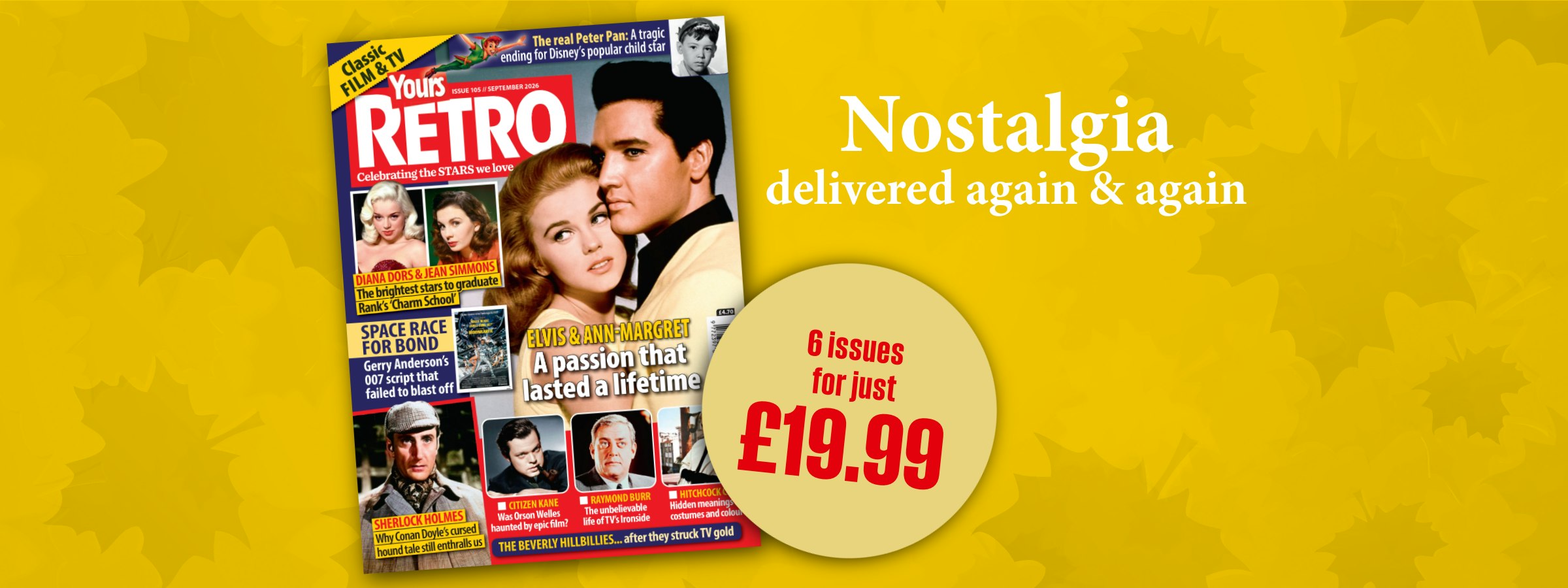 Step back in time this autumn with Yours Retro magazine