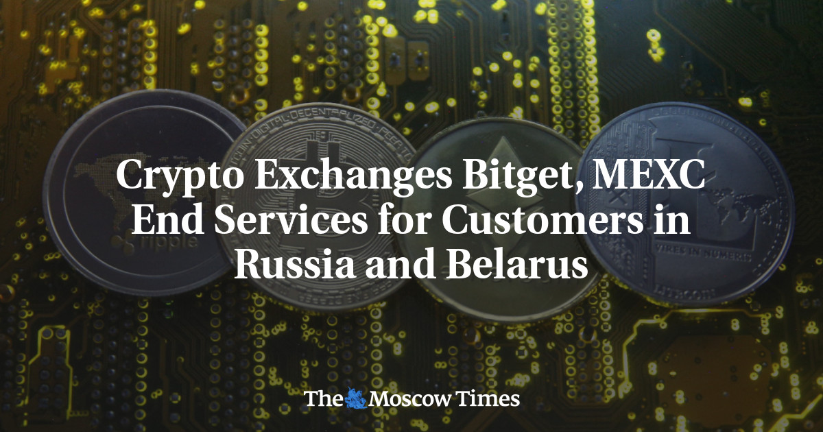 Crypto exchanges Bitget, MEXC end services for customers in Russia and ...