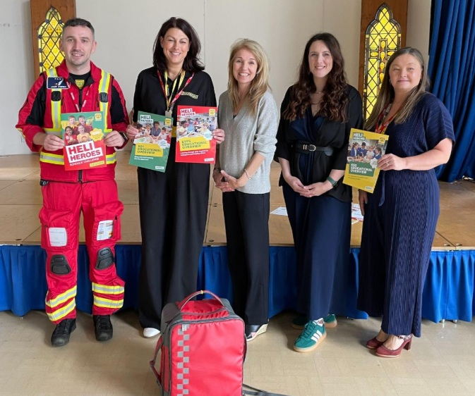 Lincs & Notts Air Ambulance launches new schools challenge - Heli Heroes