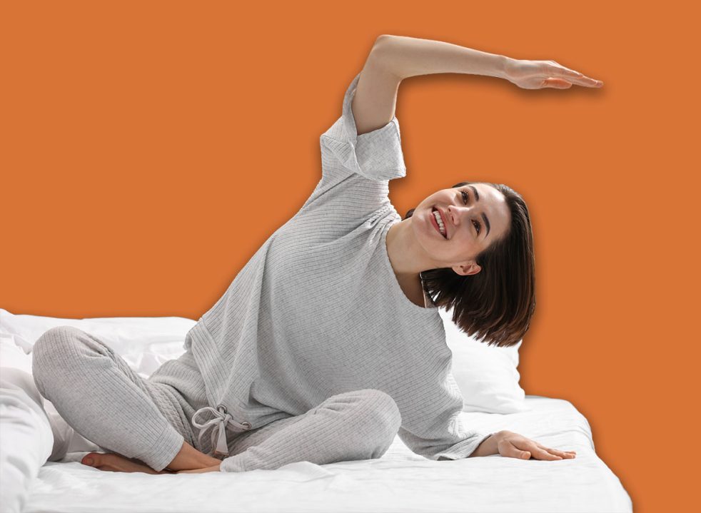I'm a trainer and here are 5 bed exercises to help address lower back ...