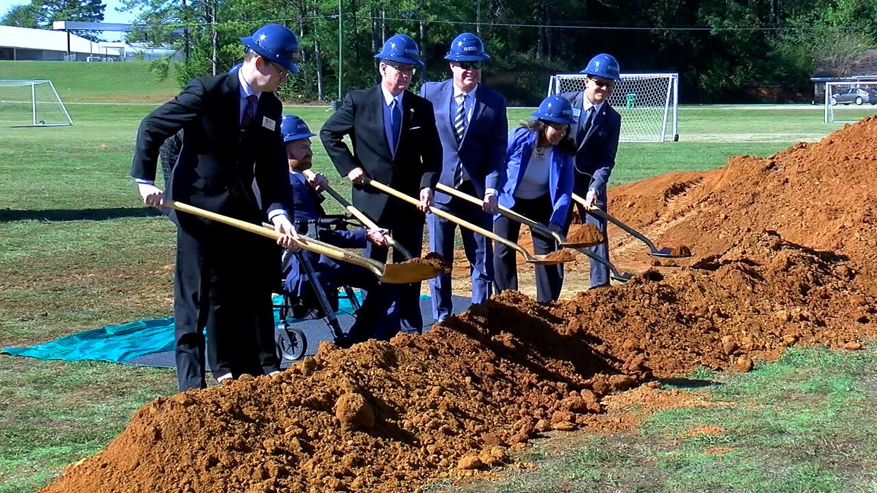 State, local leaders break ground on Bibb County Health Science Academy
