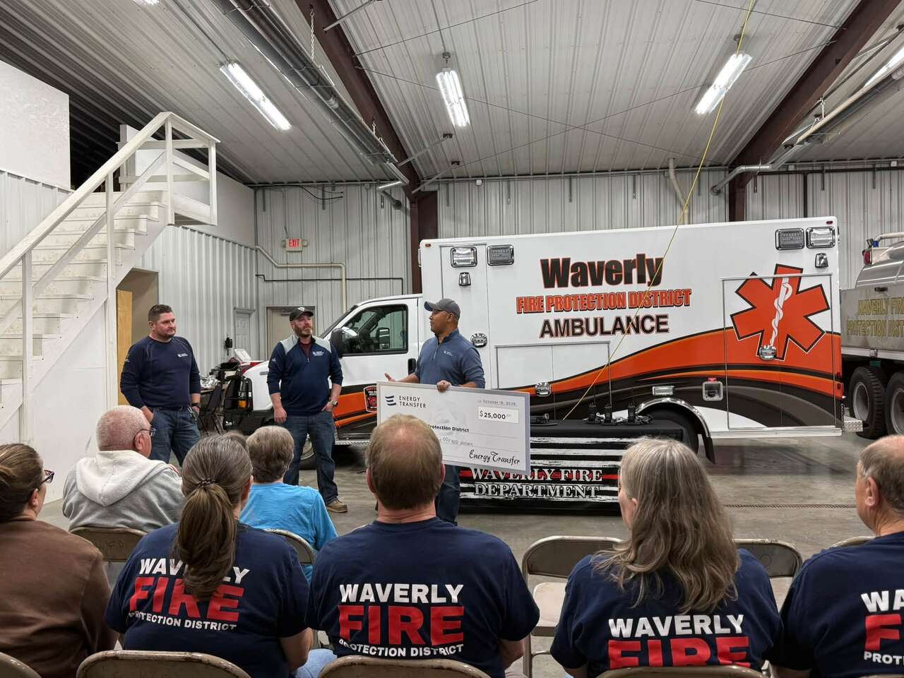 Waverly Fire Protection District receives $25,000 grant