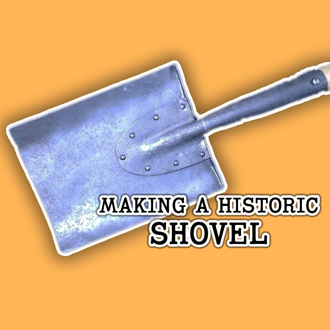 A historic shovel takes shape