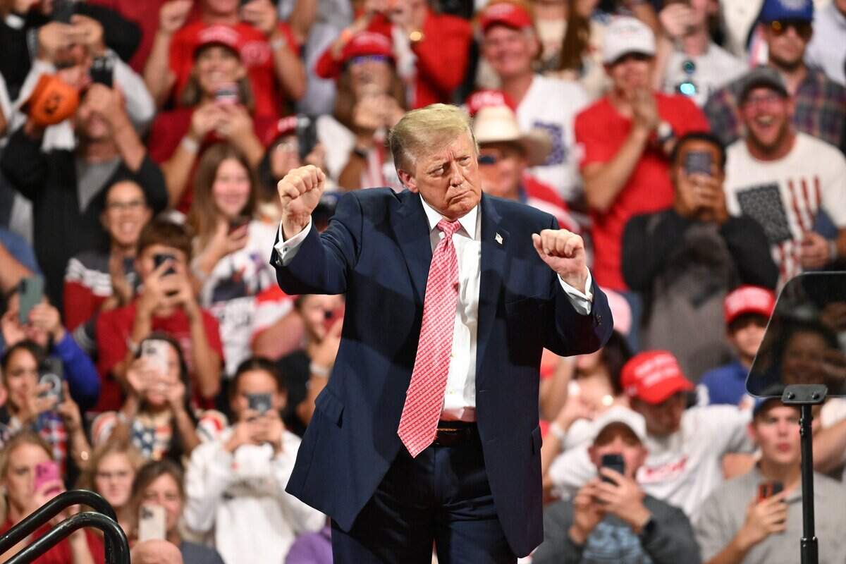 Five things that stood out in Trump's night of bluster and revelry at ...