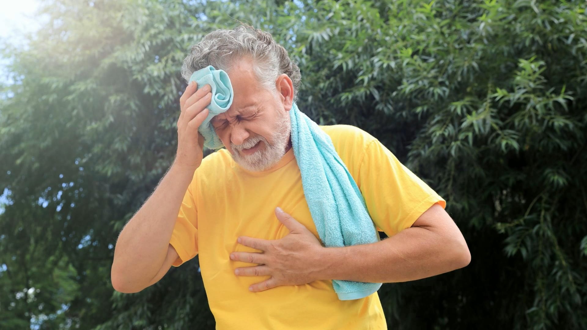 What happens to your heart rate when you are dehydrated?