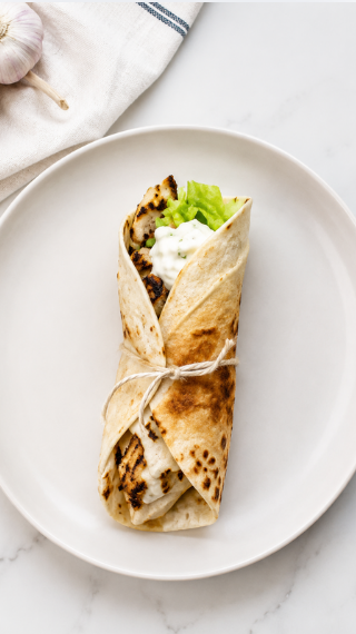 Easy rotisserie chicken wrap for quick and delicious weeknight meals