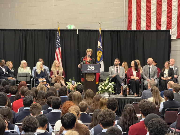 Secretary of Education discusses Trump administration K-12 priorities ...