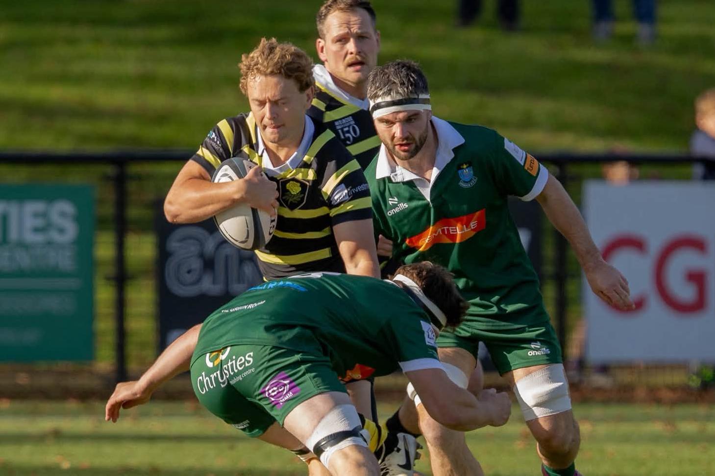 Melrose stay at top of rugby’s Arnold Clark Premiership table after ...