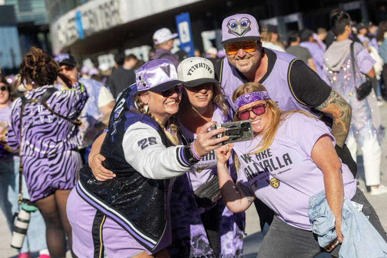 See the raucous 'Ballhalla' crowd of Valkyries fans at Game 2 of WNBA ...