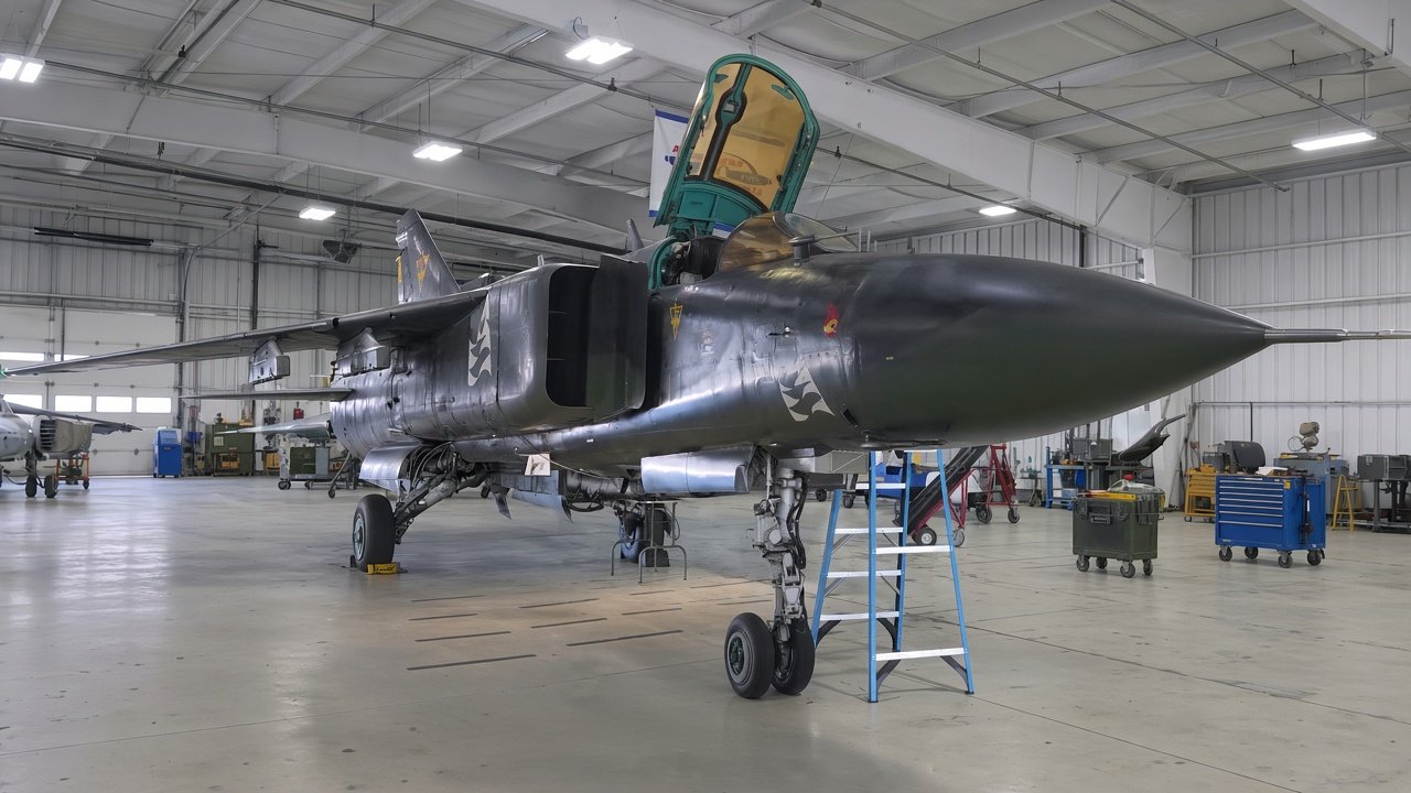 Inside a supersonic jet owned by a private citizen